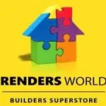 Logo Renders World — brytyjska hurtownia materiałów do ociepleń